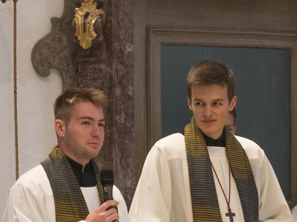 Ministranten Gottesdienst in St. Peter