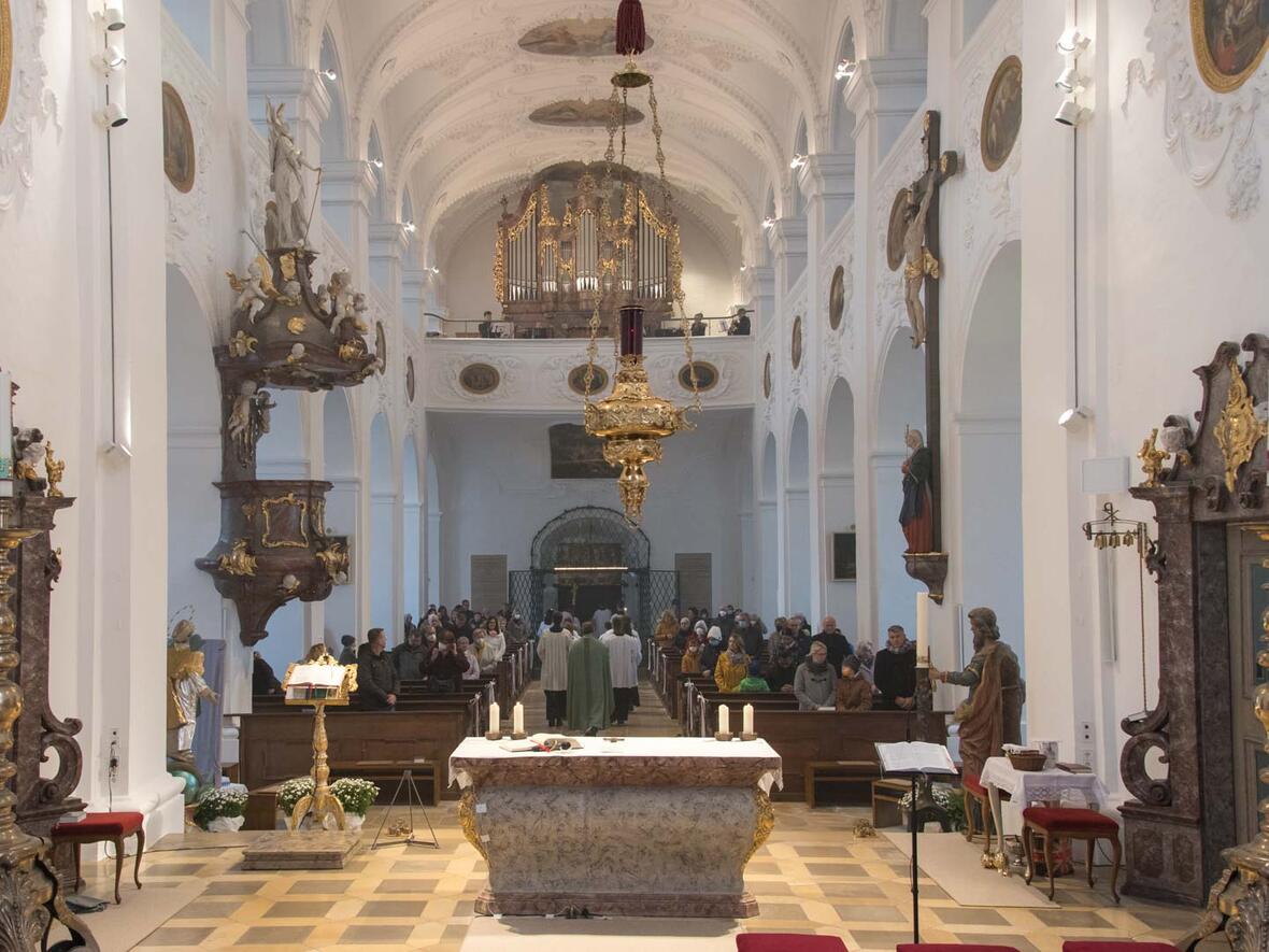 Ministranten Gottesdienst in St. Peter