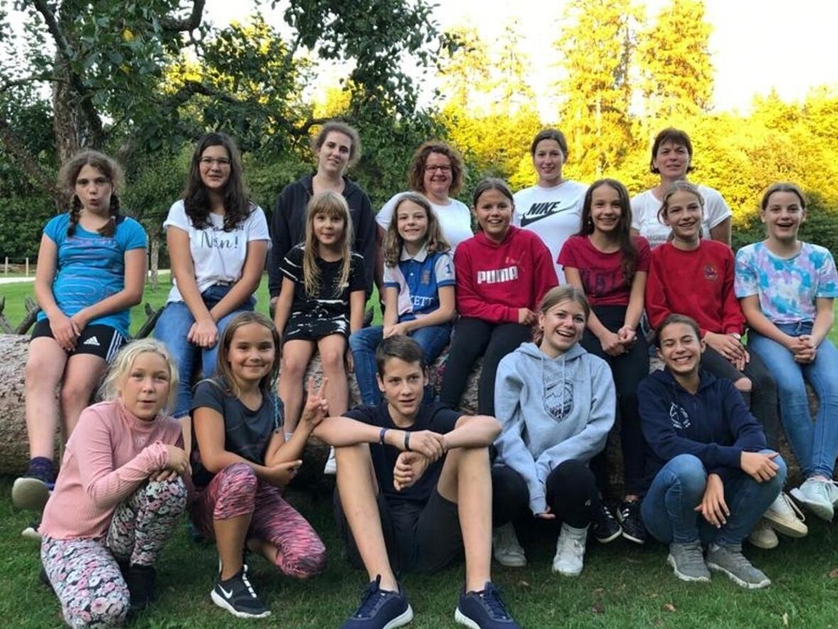 Miniausflug 2022 Glückliche Gesichter der Rieder Minis beim Ausflug