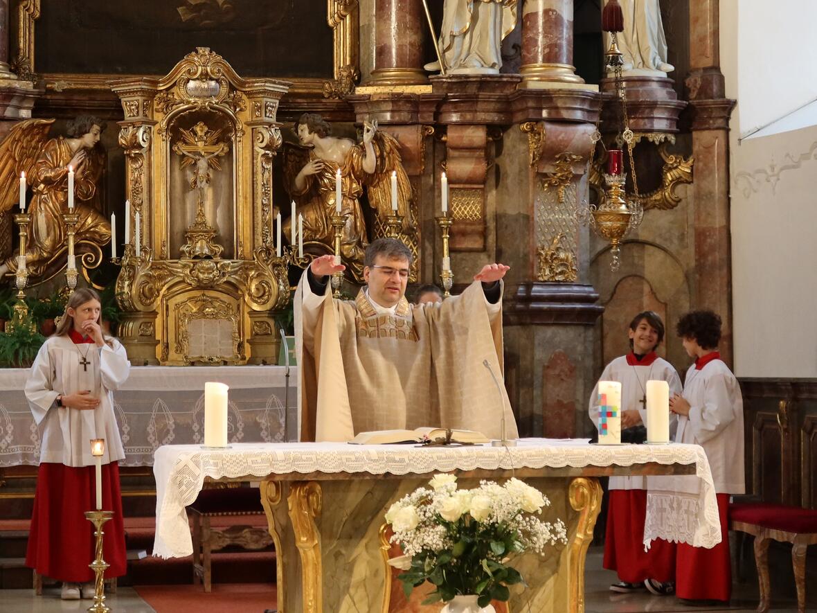 Der letzte Segen im alten Kirchenjahr.