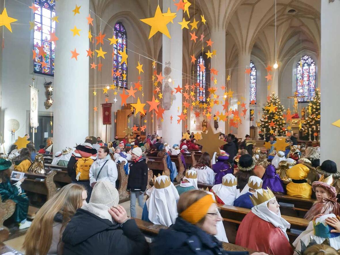 Aussendung der Sternsinger 2022
