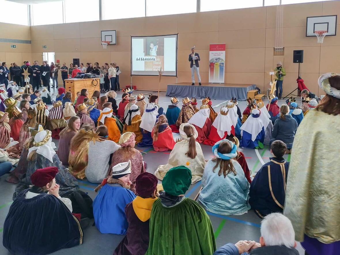 Aussendung der Sternsinger 2022