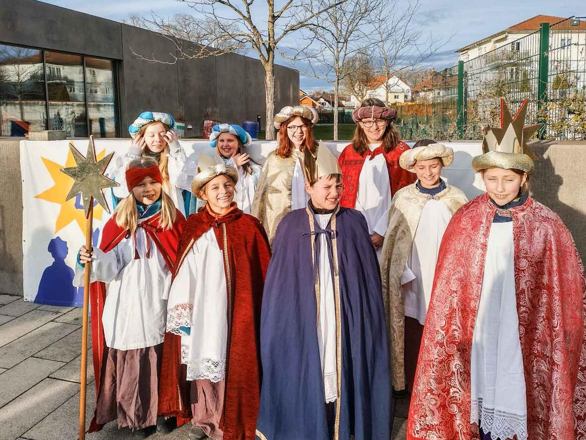 Aussendung der Sternsinger 2022
