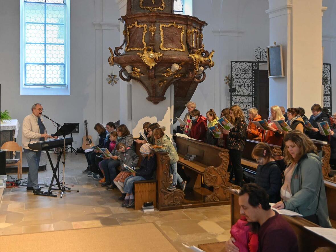 Die Simpert-Vesper hat Pater Norbert Becker komponiert 