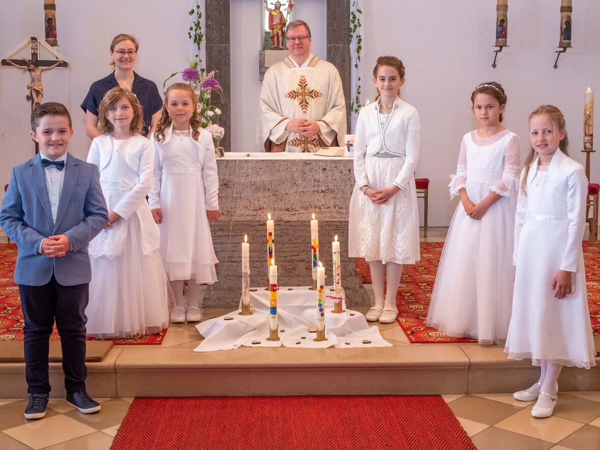 Erstkommunion in Sehensand