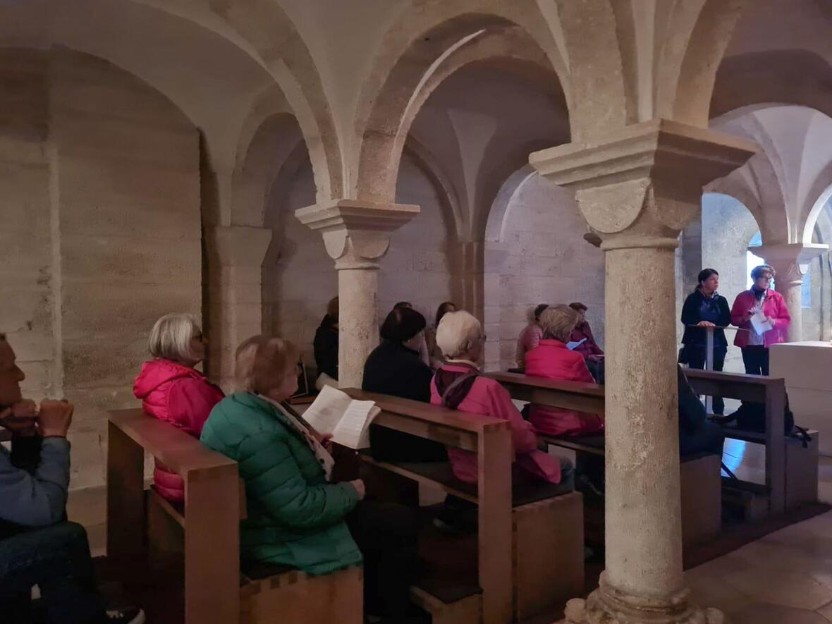 In der Krypta