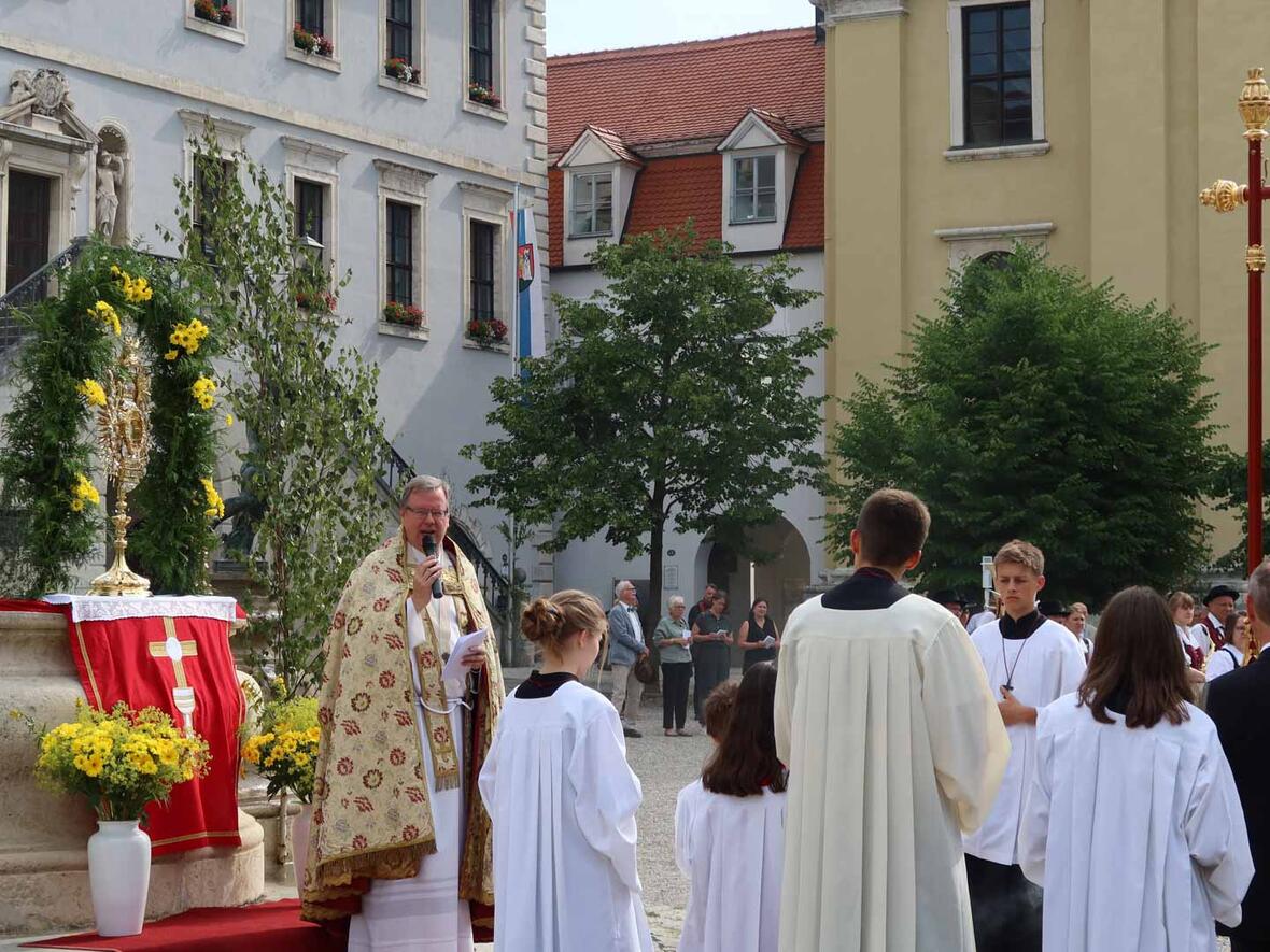 Pfarrer Herbert Kohler ist "dankbar für das neue Leben in unserer Stadt".