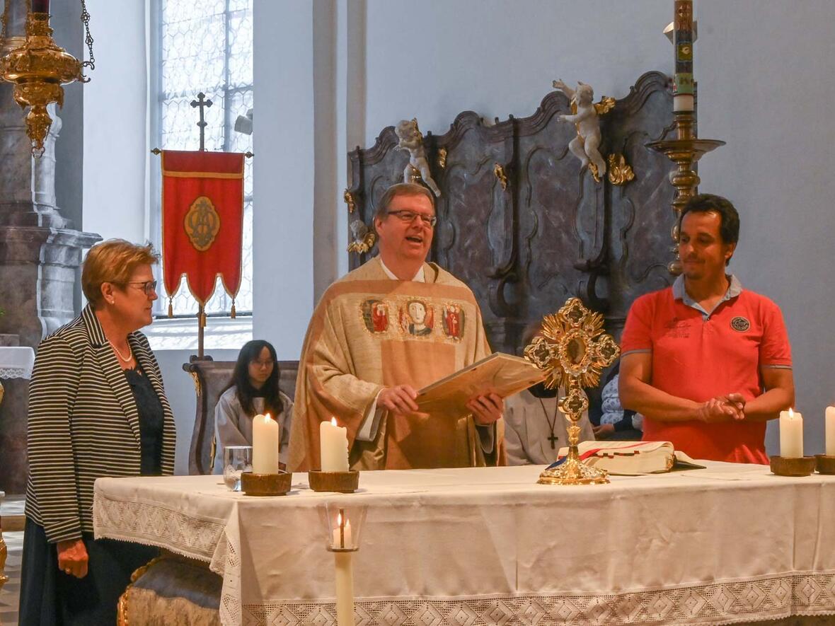 Christi Himmelfahrt in St. Peter (Bild: Wolfgang Böhm)