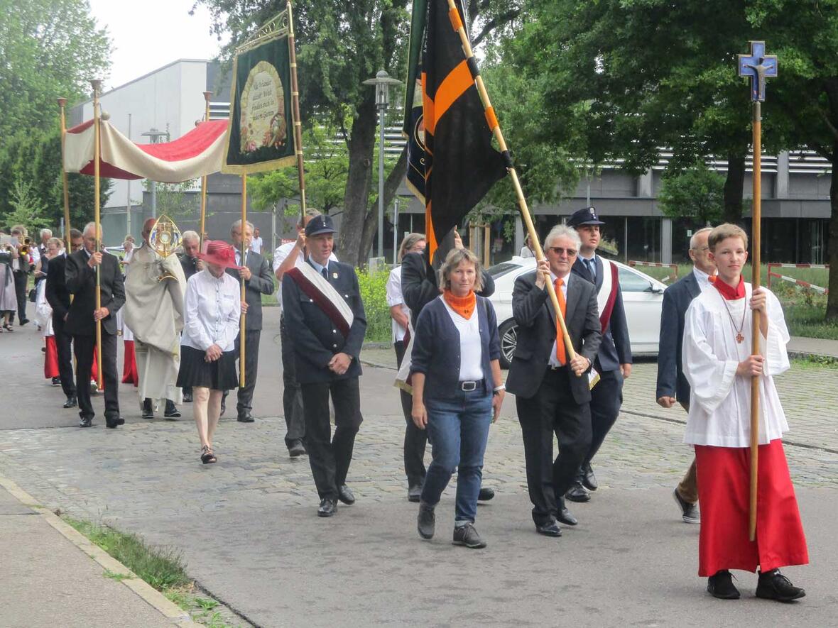 Fronleichnamsprozession St. Ulrich 2022