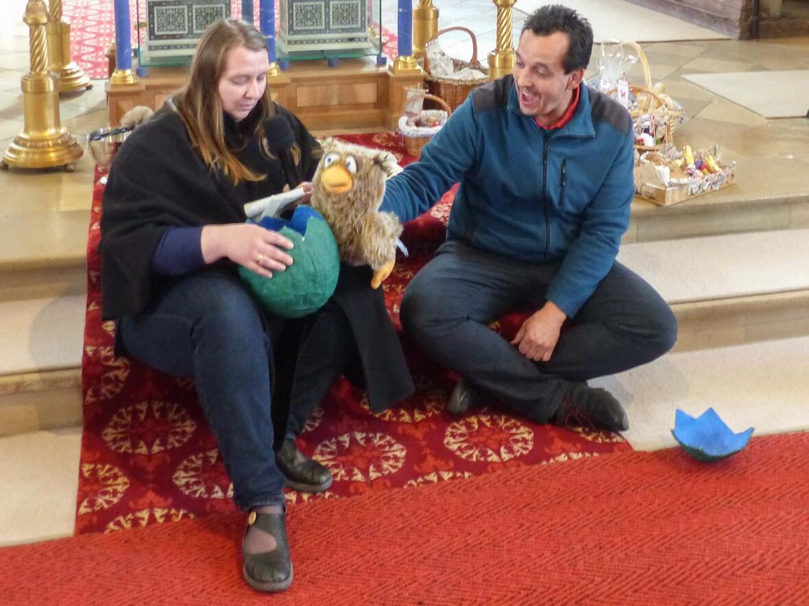 Kinder-Osterfeier in der Hofkirche