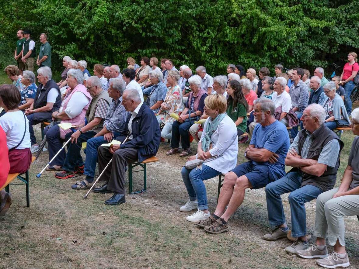 Kreuzsegnung beim Schützenverein Sehensand