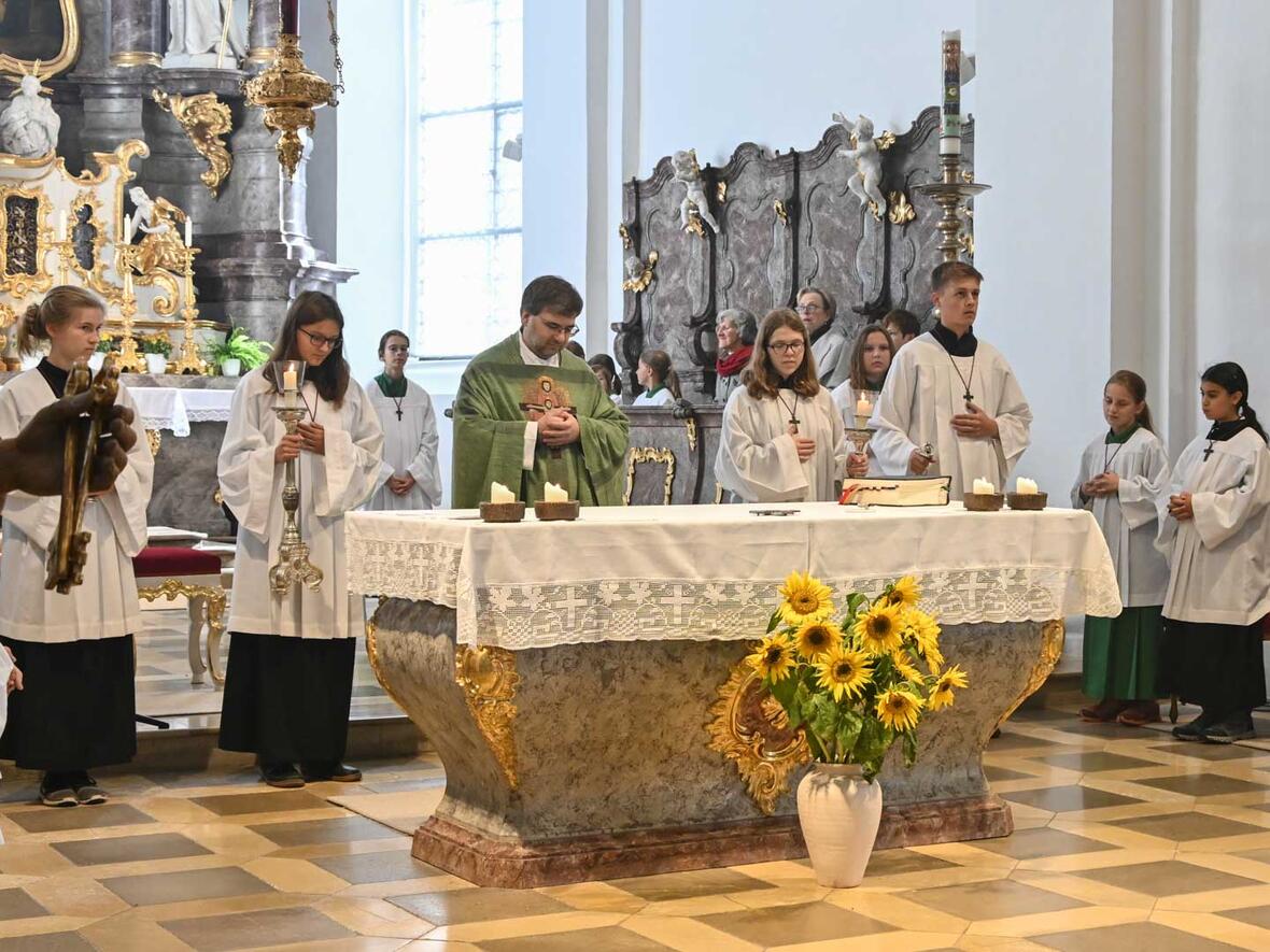 Heilige Messe in St. Peter