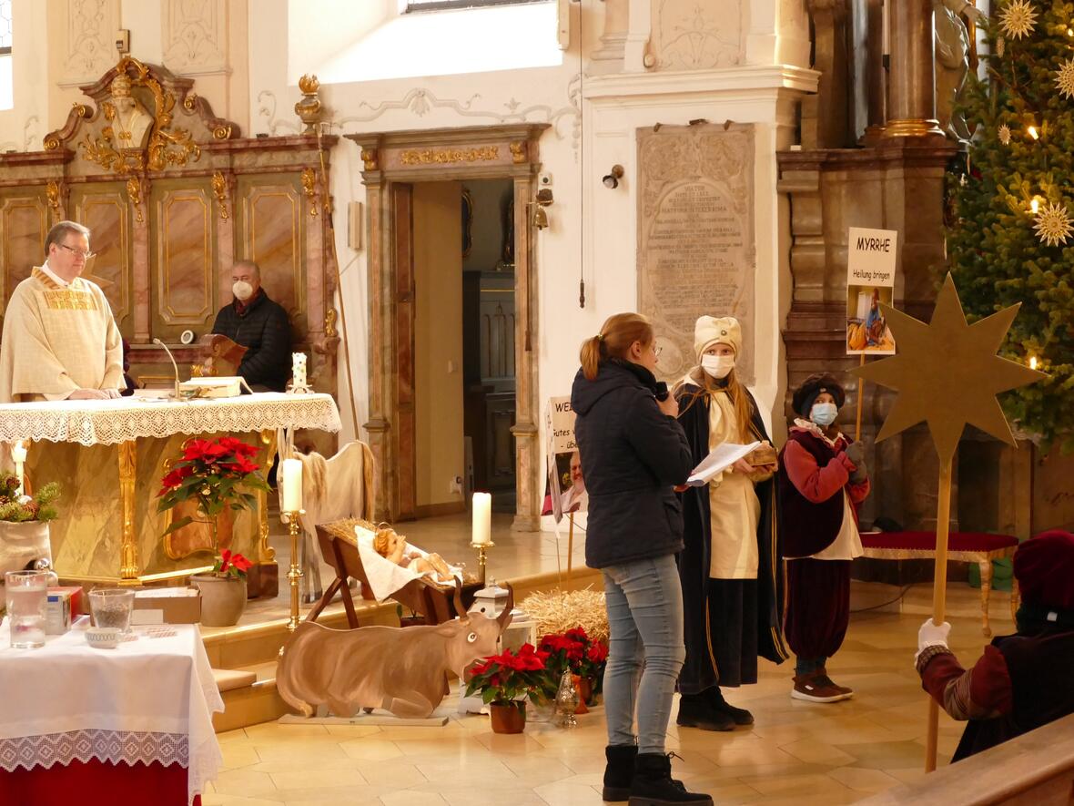 Sternsinger Gottesdienst in Hl. Geist