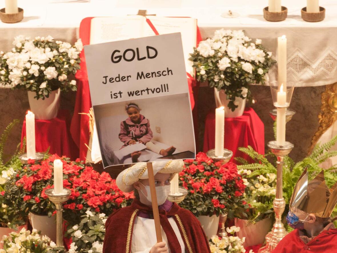 Sternsinger Gottesdienst in St. Peter