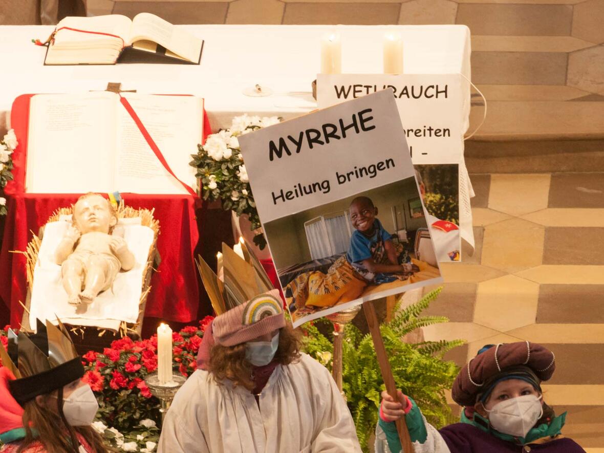 Sternsinger Gottesdienst in St. Peter