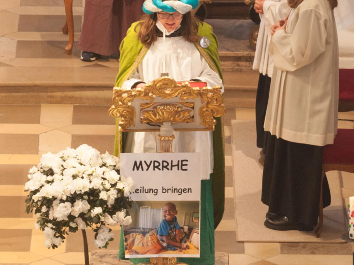 Sternsinger Gottesdienst in St. Peter