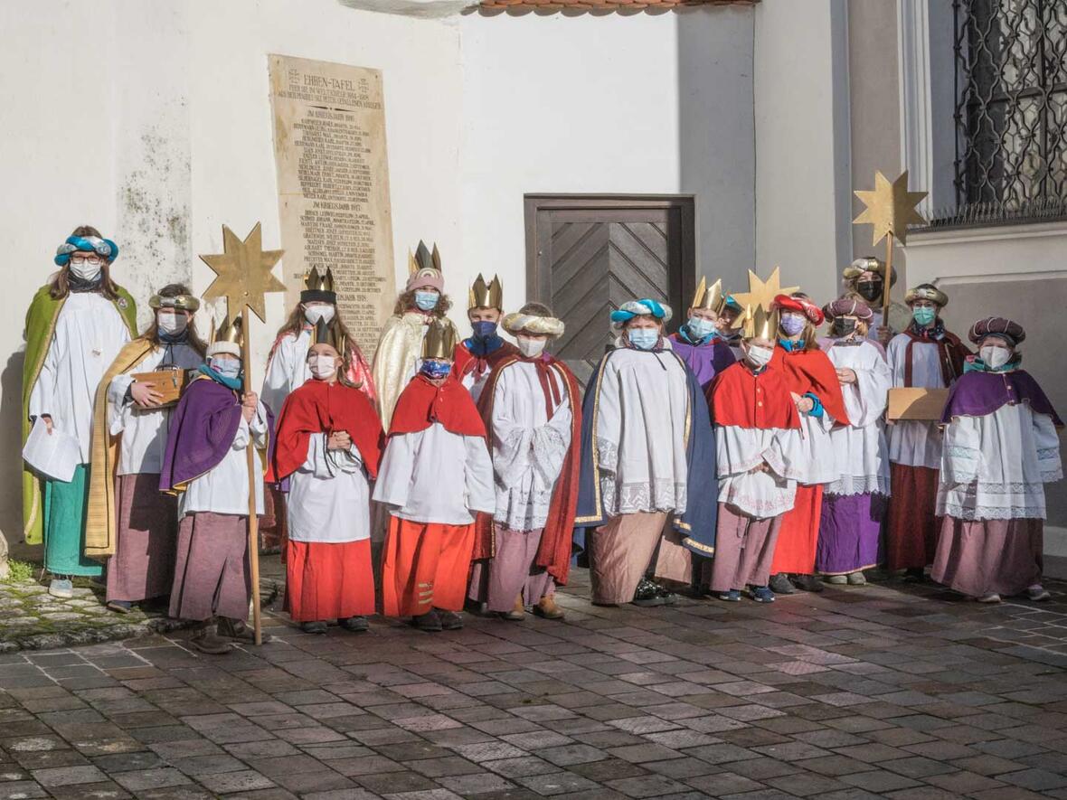 Sternsinger Gottesdienst in St. Peter