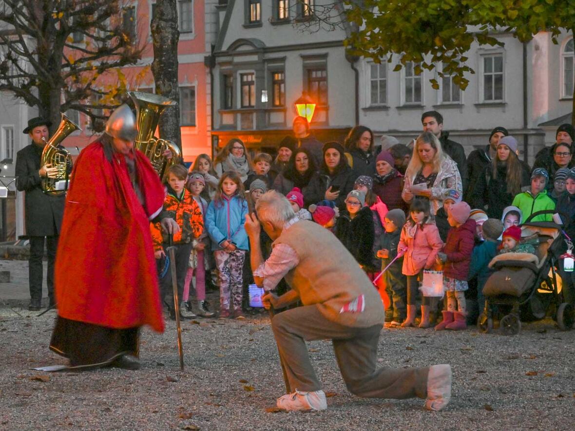Die Martinslegende mit Manfred Obermeier und Eduard Gernhardt