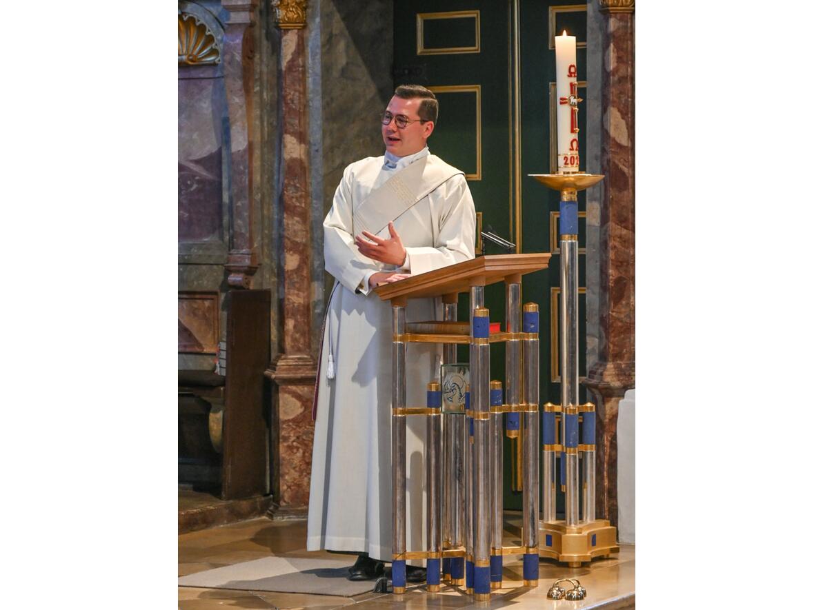 War das schon fast die Predigt des Bischofs bei der Priesterweihe?