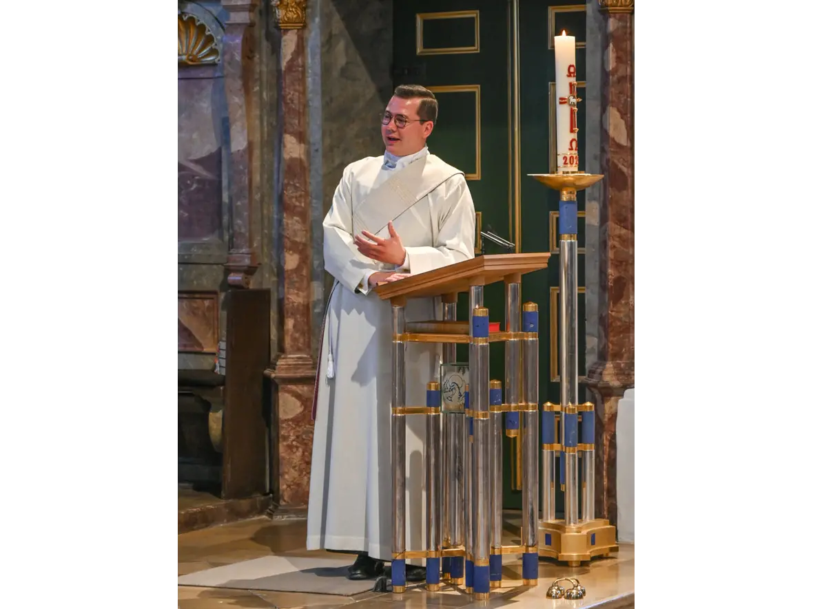 War das schon fast die Predigt des Bischofs bei der Priesterweihe?