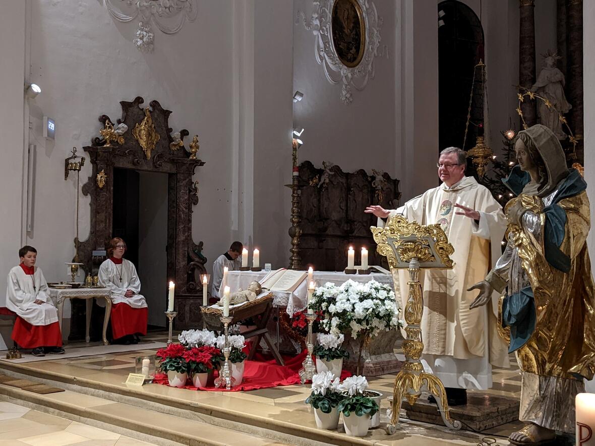 Christmette in St. Peter 2022