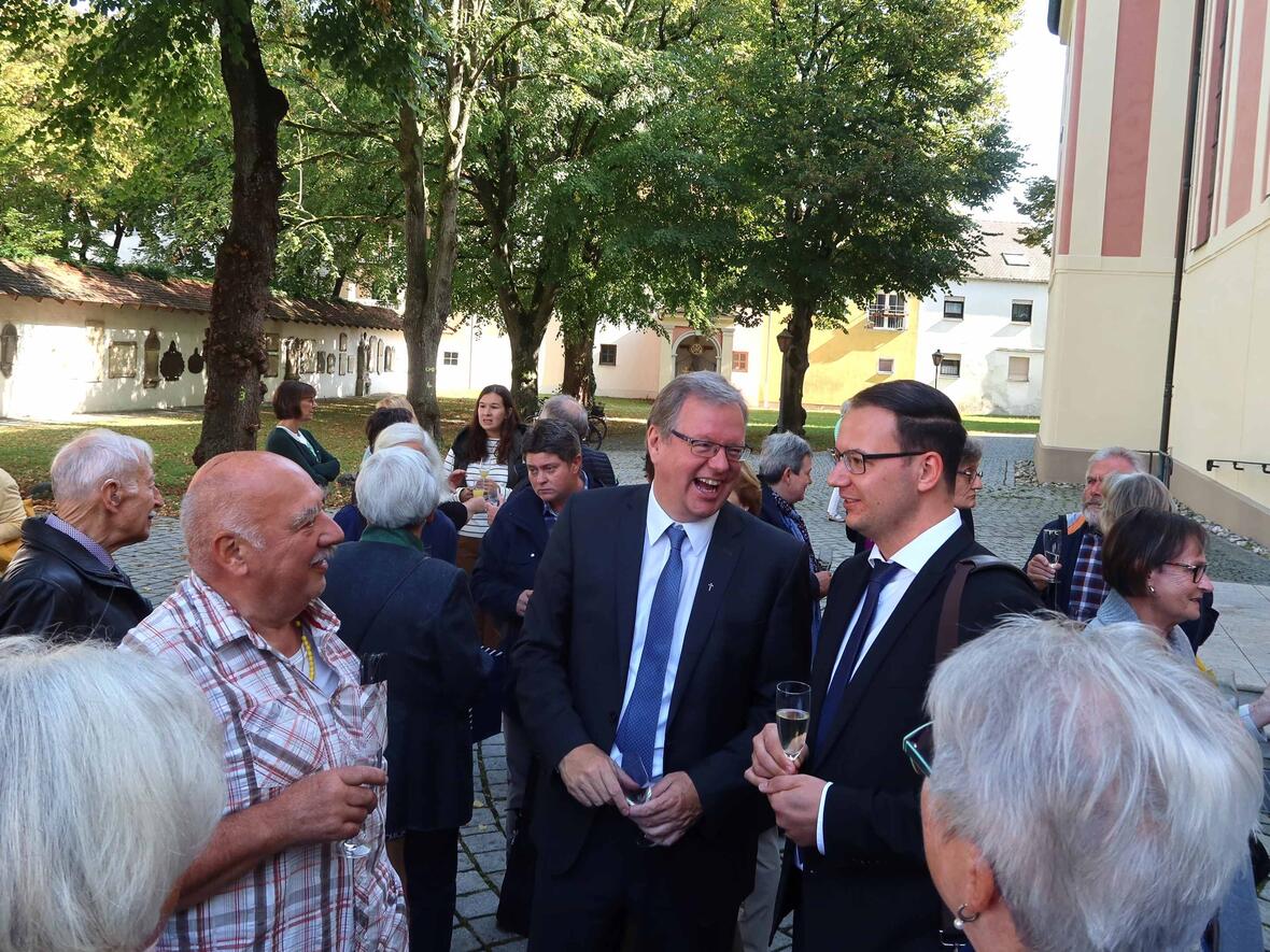 Erntedankfest mit Stabübergabe der Kirchenmusiker