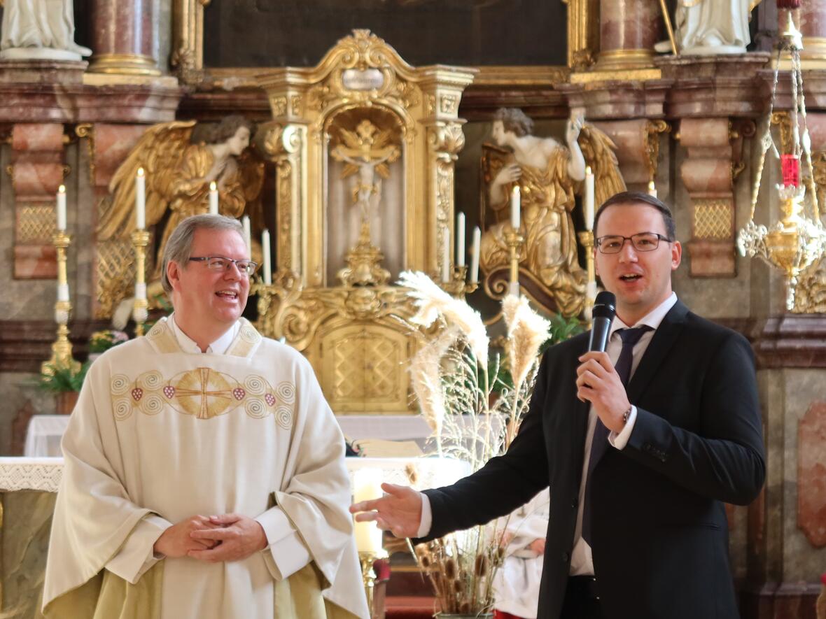 Erntedankfest mit Stabübergabe der Kirchenmusiker