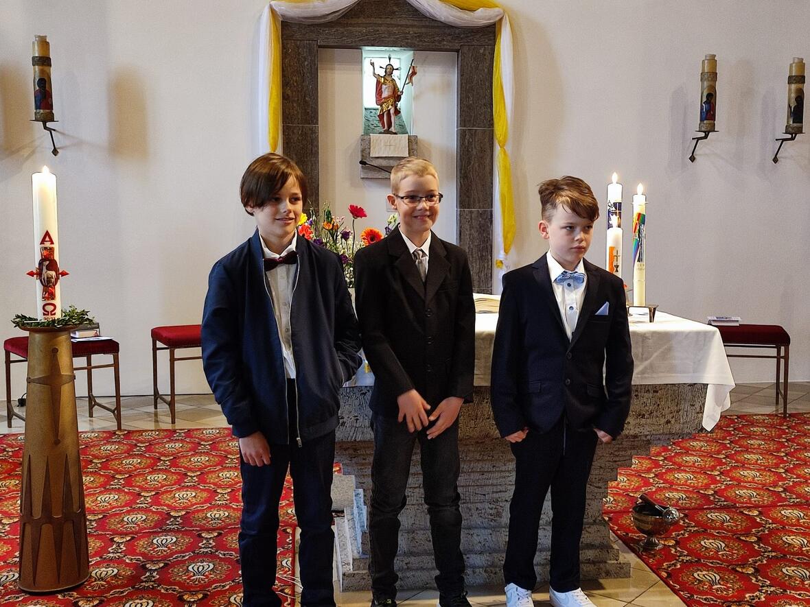 Erstkommunionfeier in Sehensand