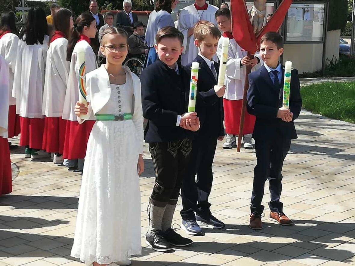 Erstkommunionfeier in Rohrenfels