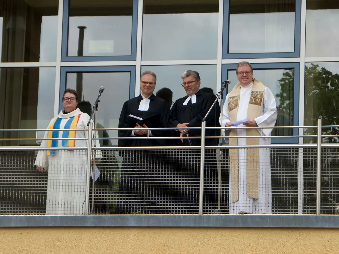 Kurze Impulse und Segnung von "oben"