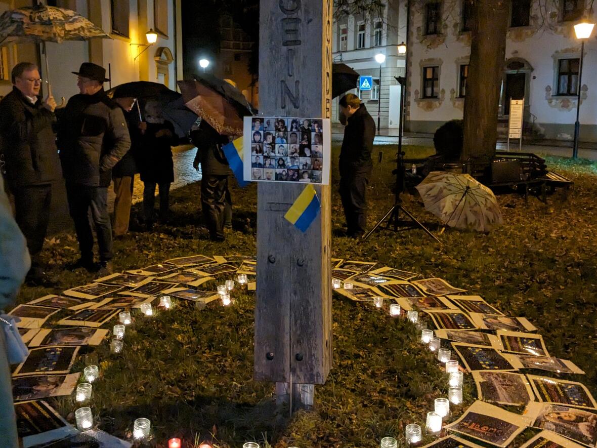 Gedenken an Opfer des Ukrainekriegs