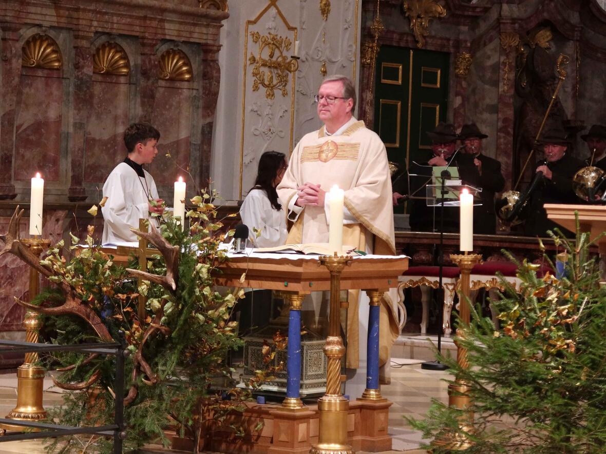 Hubertusmesse in der Hofkirche