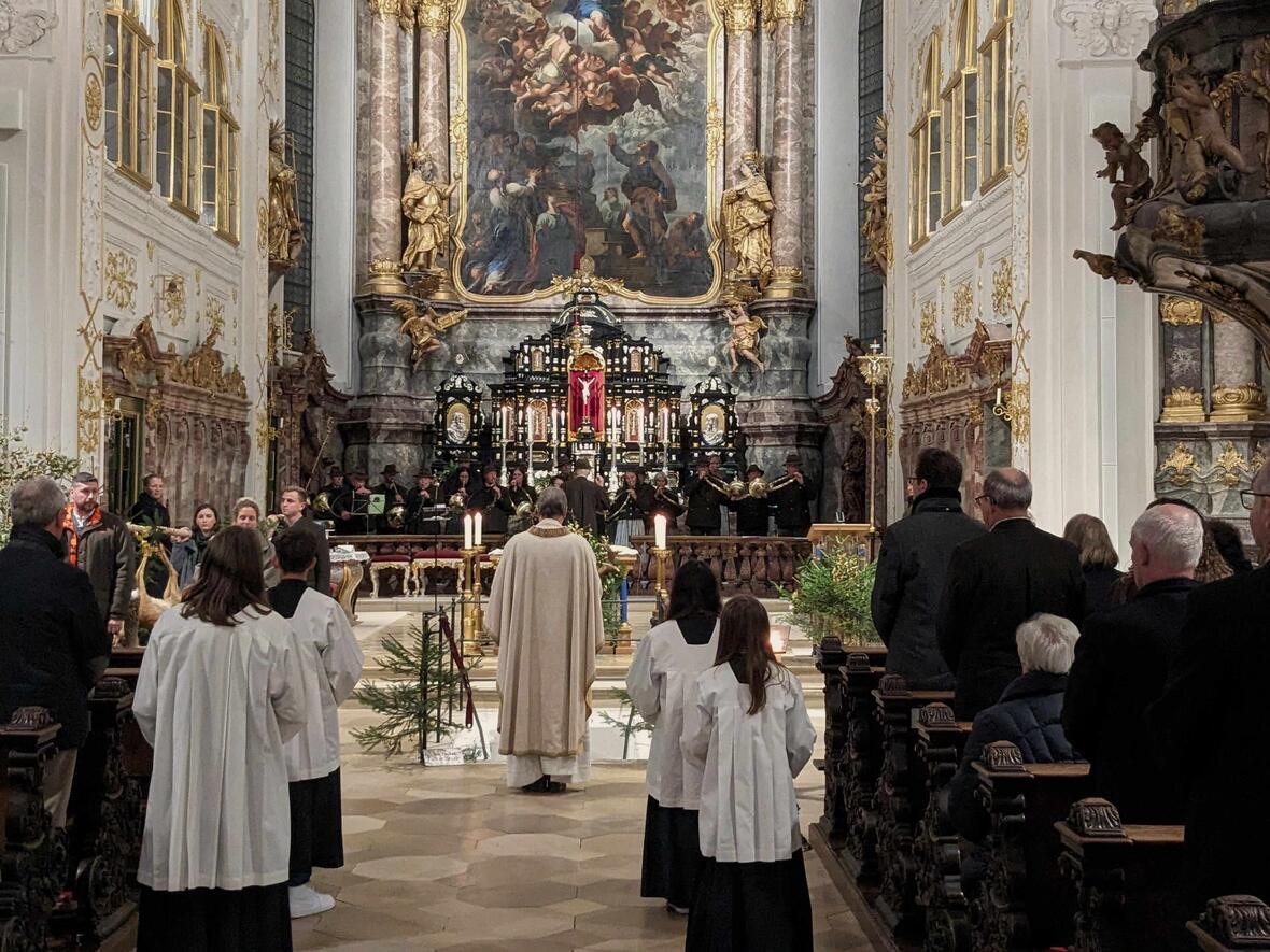 Hubertusmesse in der Hofkirche