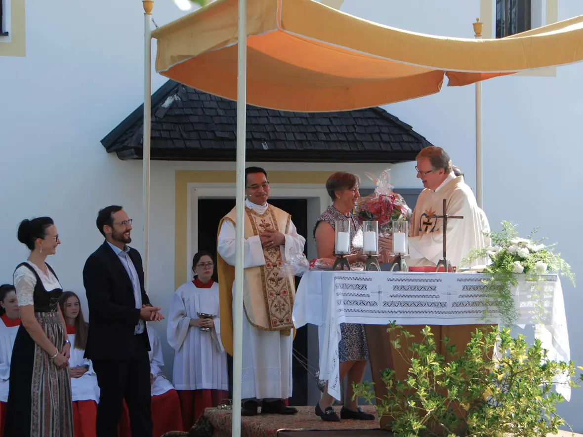 Glückwunsch zu 30 Jahren Mesnerdienst