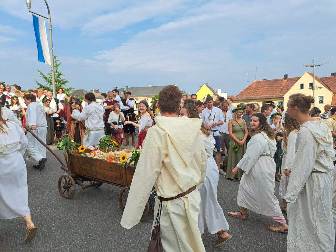 Schlossfest 2023 Einzug