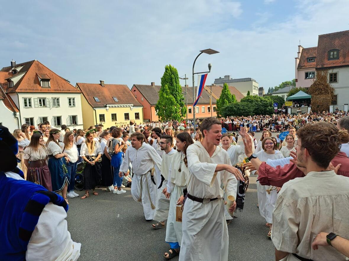 Schlossfest 2023 Einzug