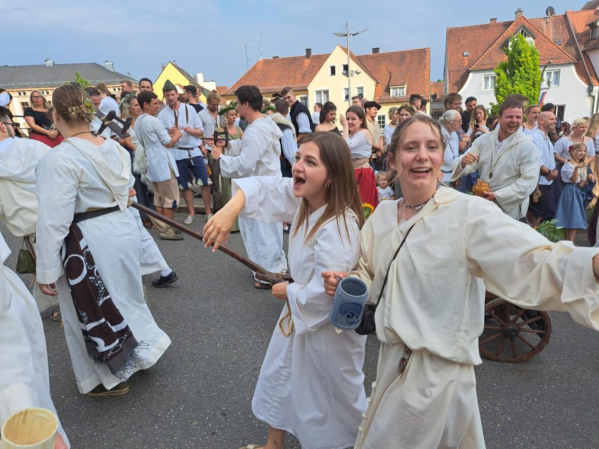 Schlossfest 2023 Einzug