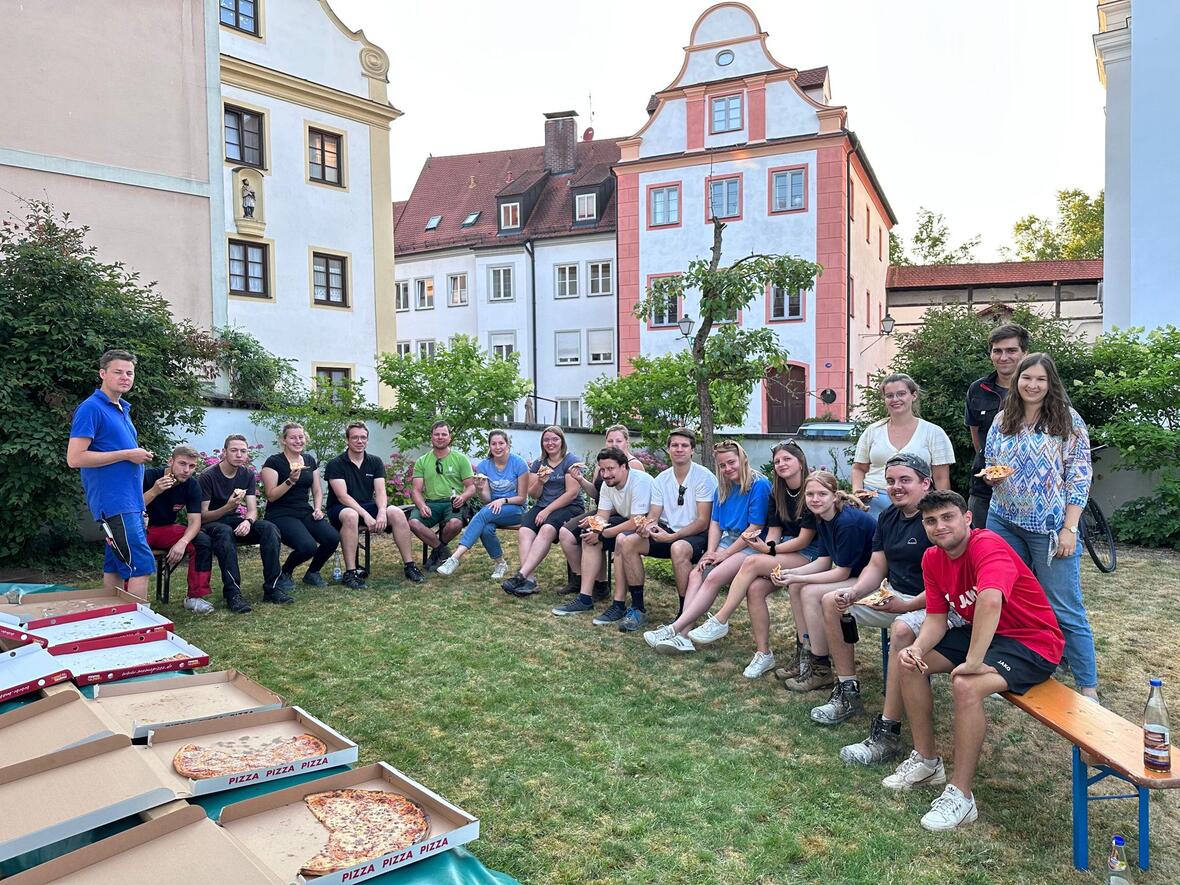 Schlossfest 2023 Aufbau