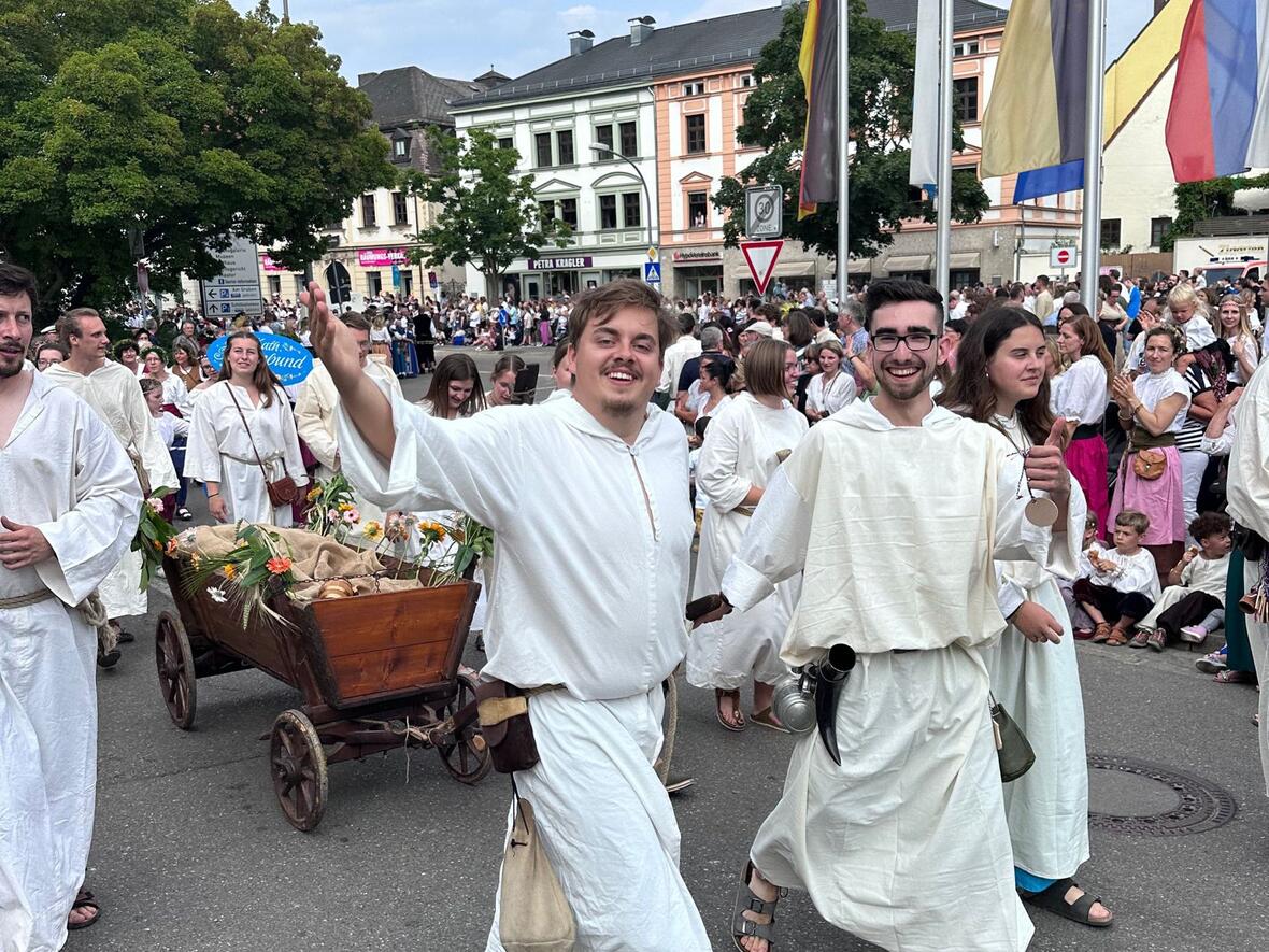 Schlossfest 2023 Einzug