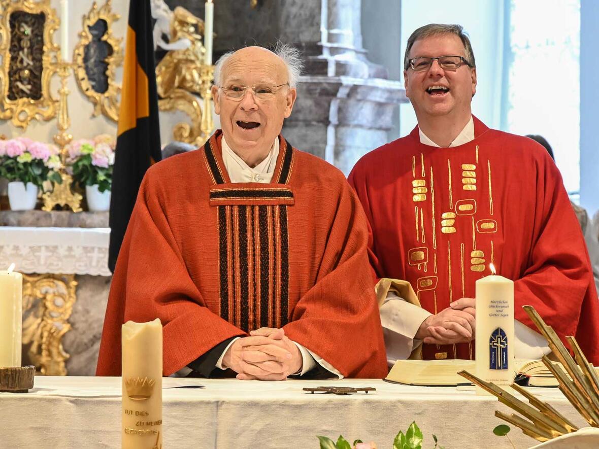 Pfarrer Wengert Priesterjubiläum