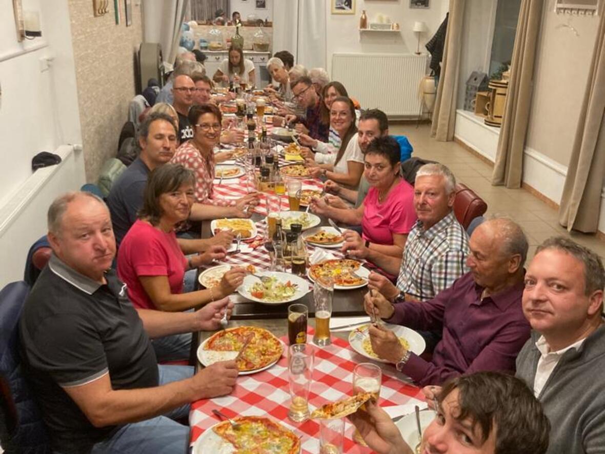 Nach dem seelischen wurde auch für das leibliche Wohl gesorgt.