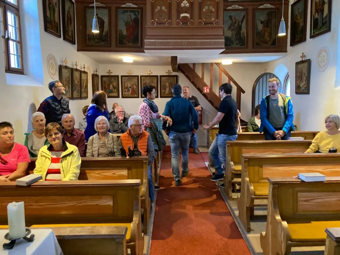 "Einkehr" in der Baierner Kirche