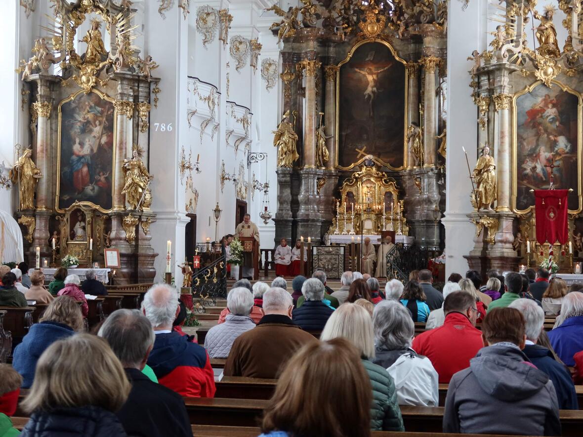 Abschlussgottesdienst in der Wallfahrtskirche Hl. Kreuz