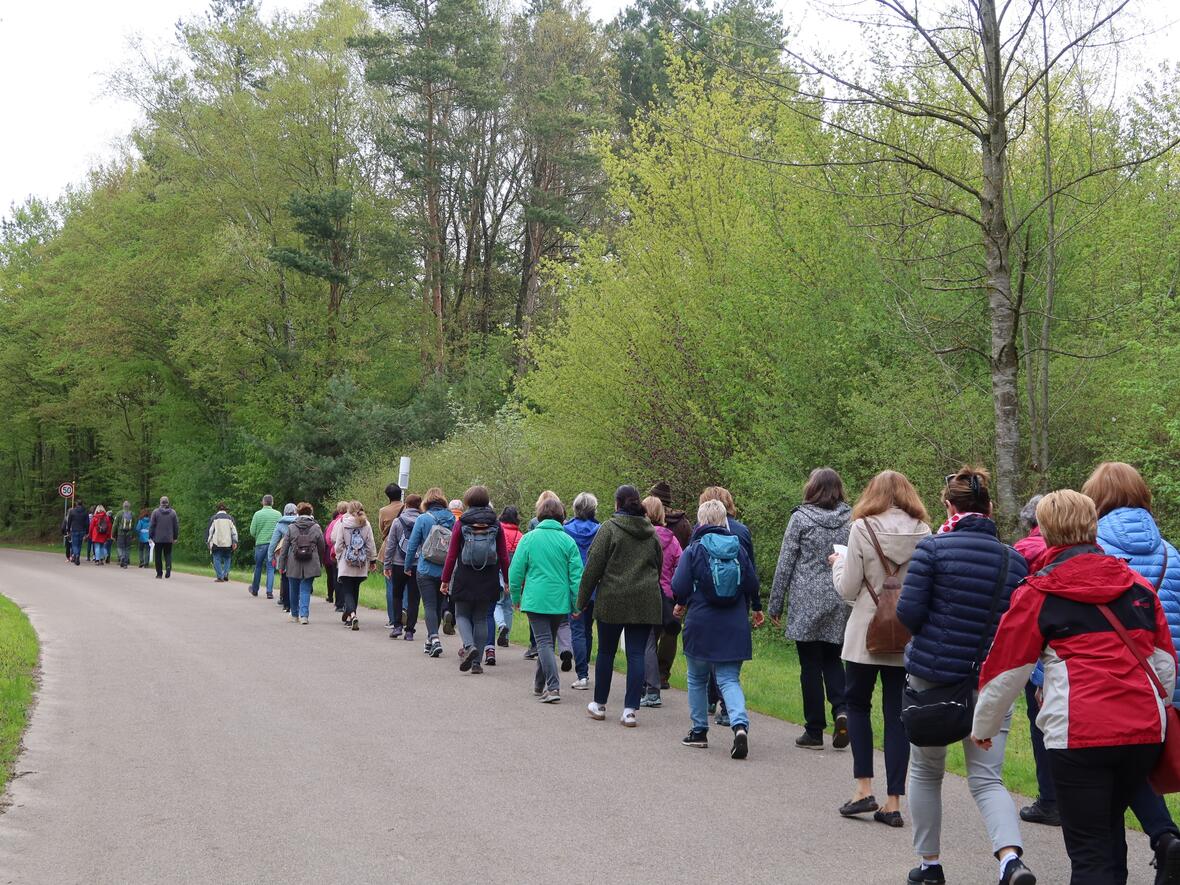 Zwischen Laisacker und Gietlhausen.