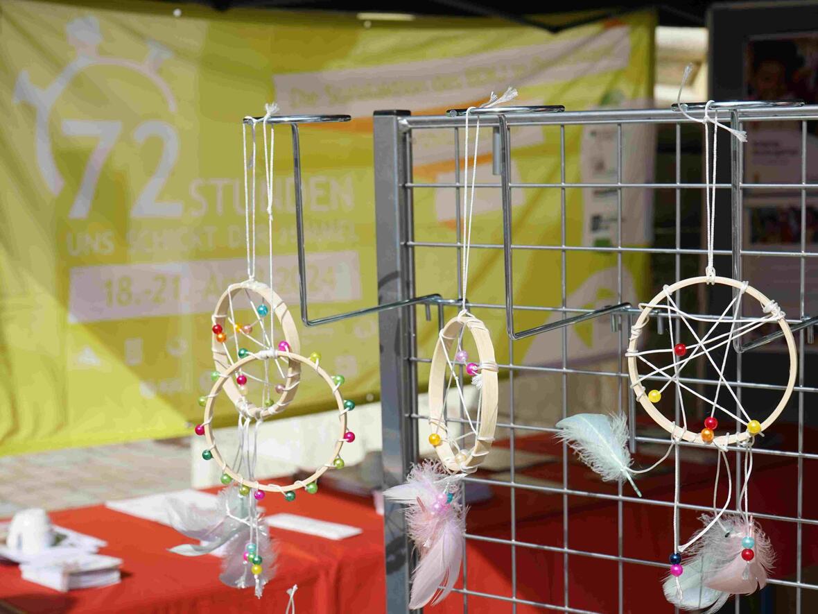 ... und Traumfänger angeboten.