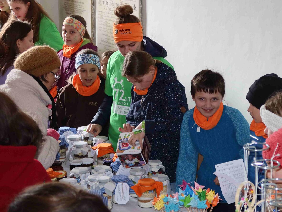 Alle waren voll bei der Sache.