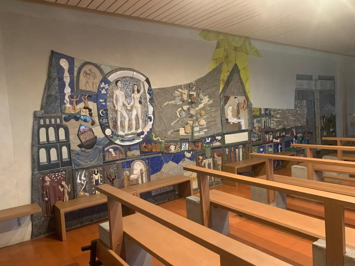 Die Busfahrer aus Neuburg bekamen noch eine Führung durch das Jugendhaus Elias...