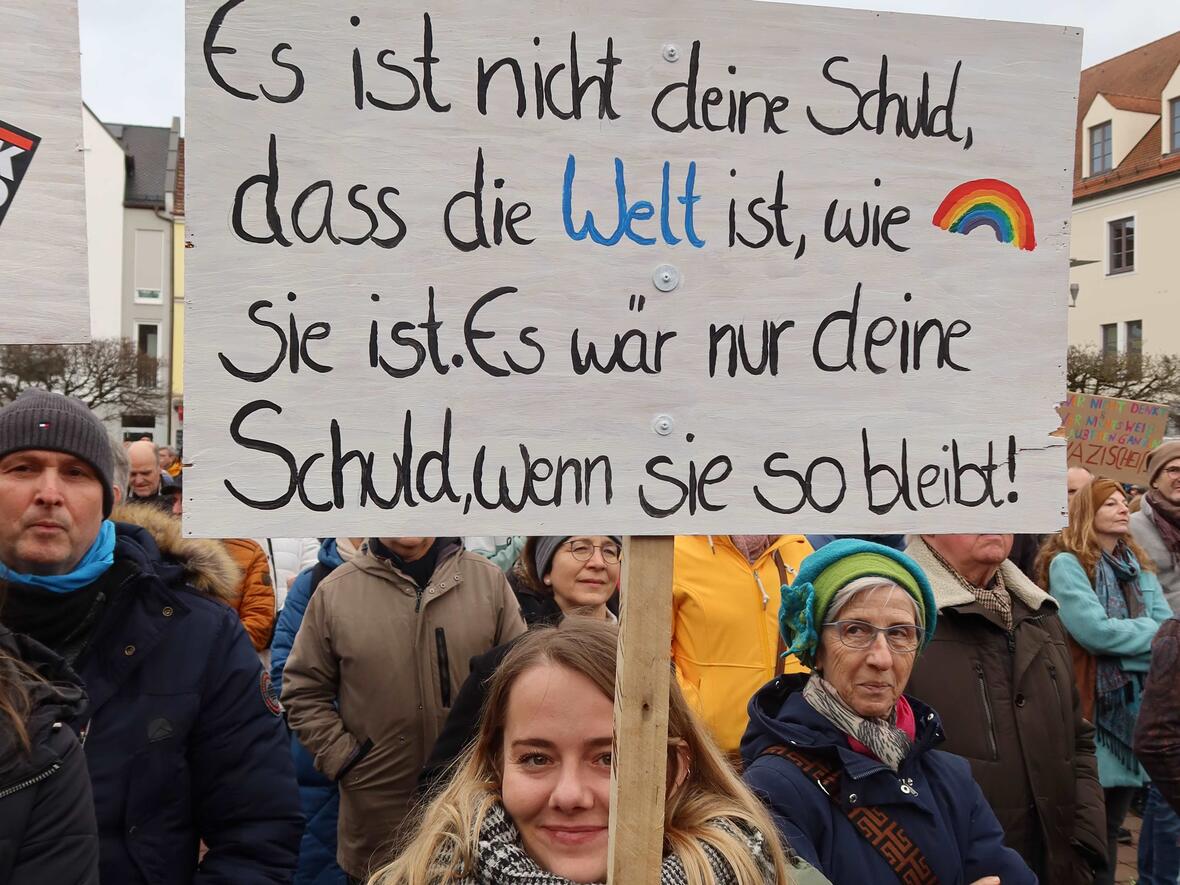 ... und die Erinnerung an die Verantwortung jedes Einzelnen.