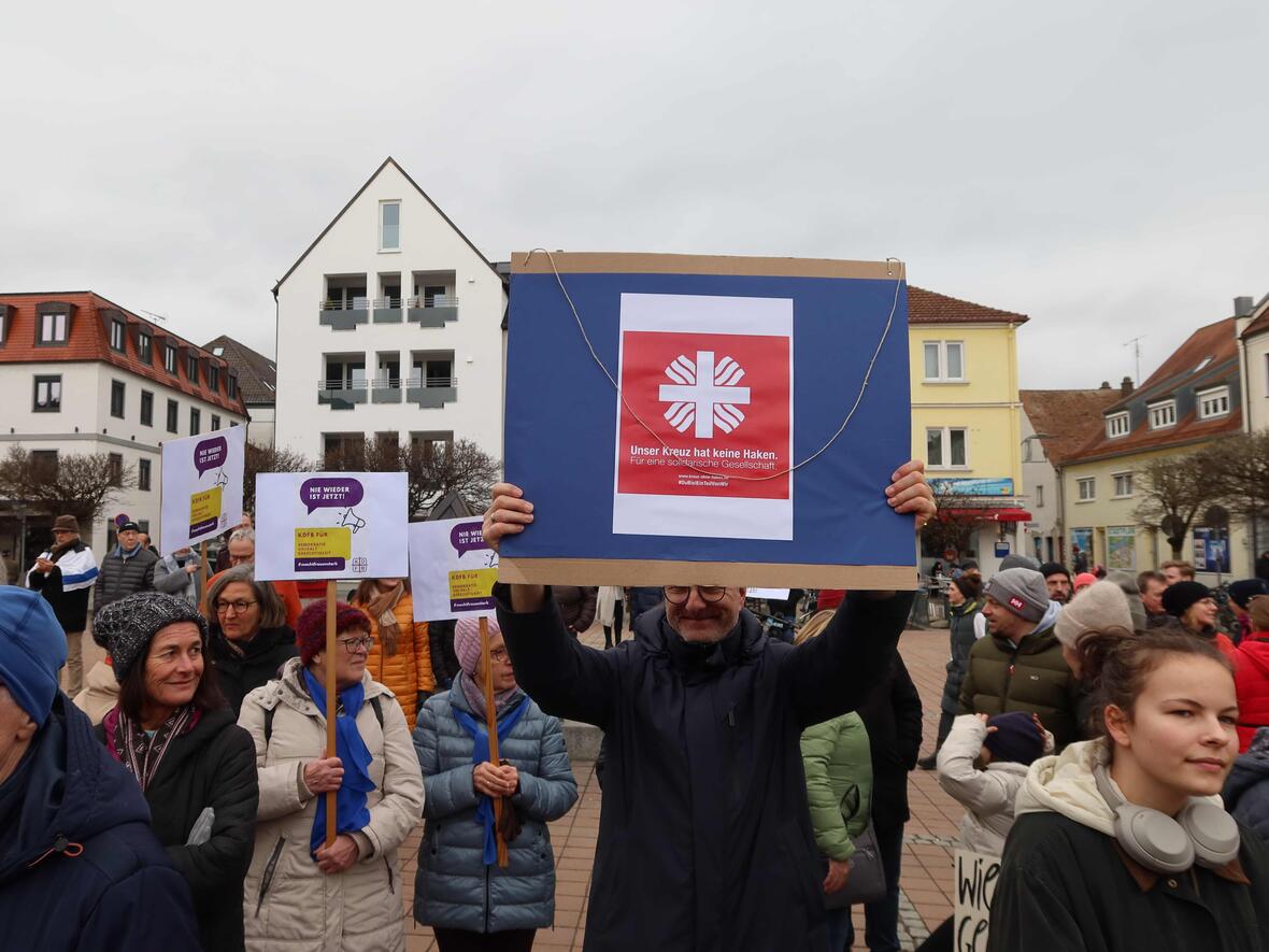 Demo für Demokratie und Vielfalt