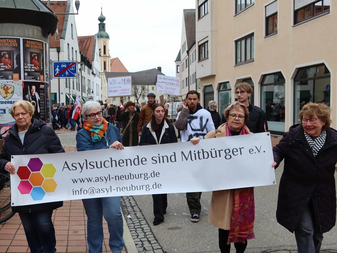 Demo für Demokratie und Vielfalt